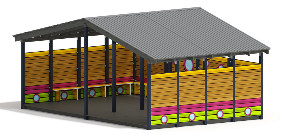 Теневой навес (Лукоморье) МФ 70.6.4-15