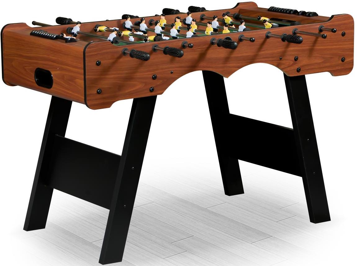 Настольный футбол (кикер) Stuttgart 4 ф (122 x 61 x 81см, коричневый)
