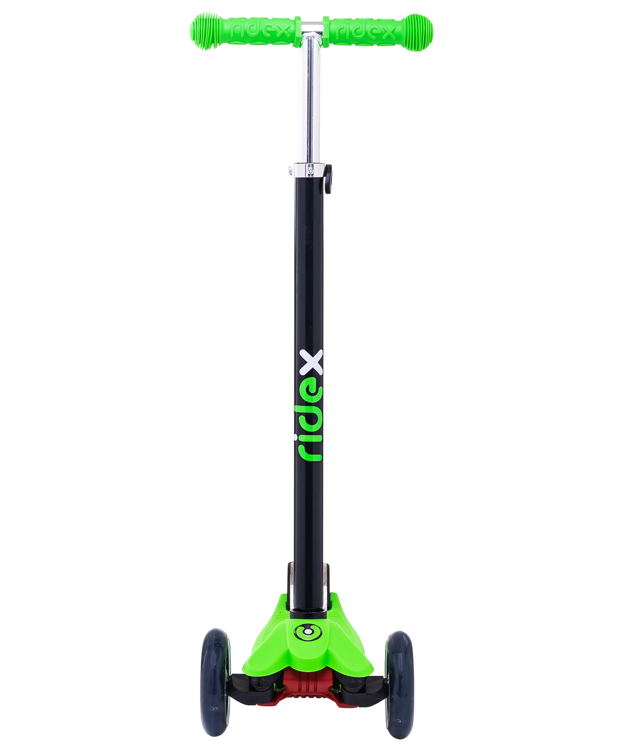 Самокат 3-колесный Snappy 3D, 120/80 мм, зеленый