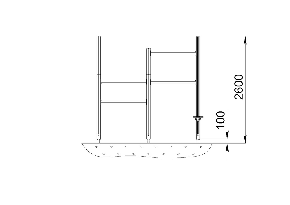 Уличный спортивный комплекс START LINE Fitness № 11