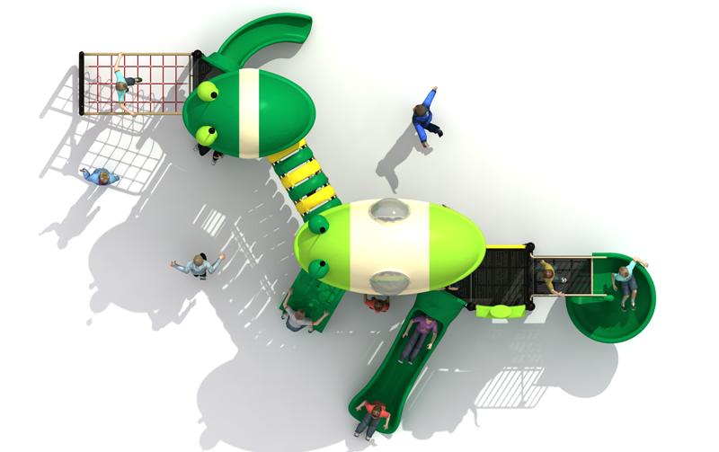 Детская игровая площадка Air-Gym Play Божья коровка WD-CR176, серия Мультфильм