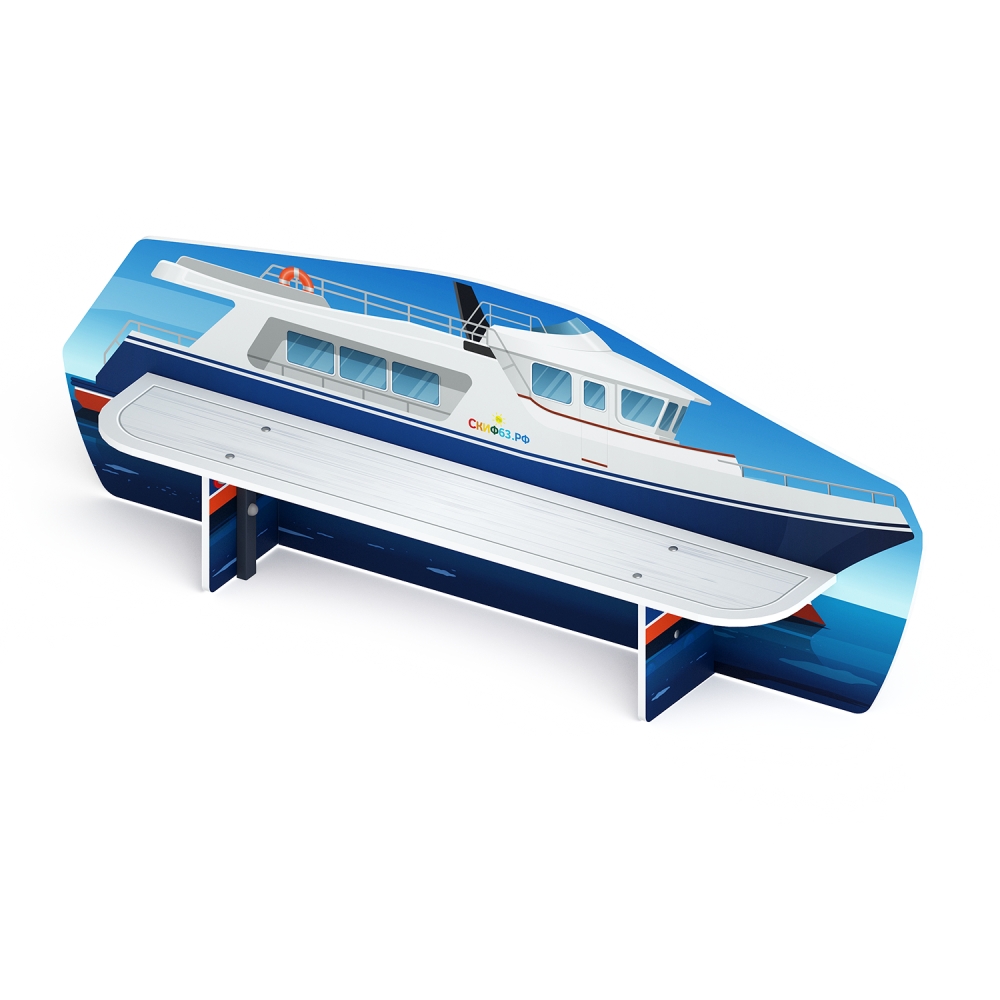 Скамейка ЯХТА для детской площадки МФ 41.03.02