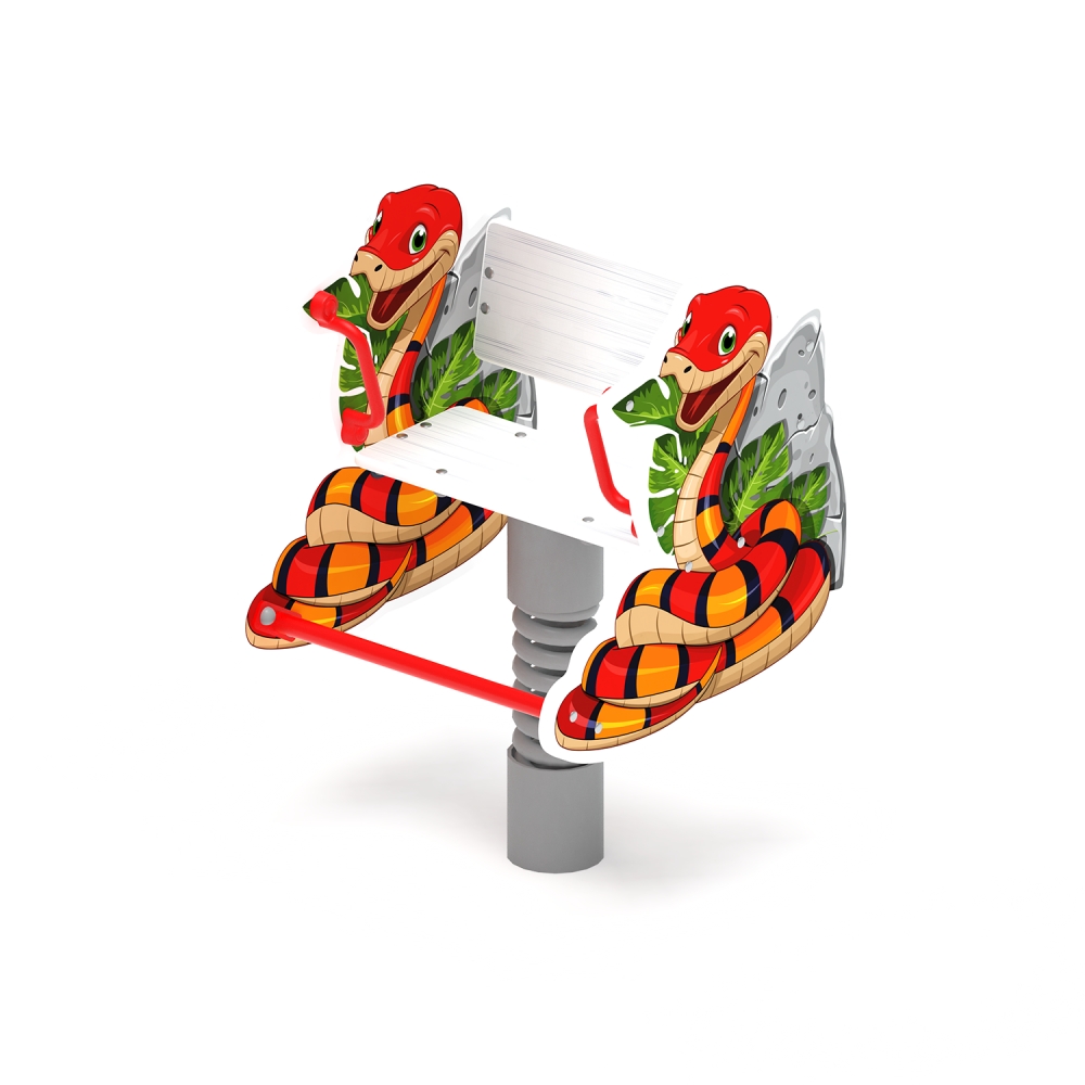 ЗМЕЙКА качалка на пружине ИО 22.01.08-01