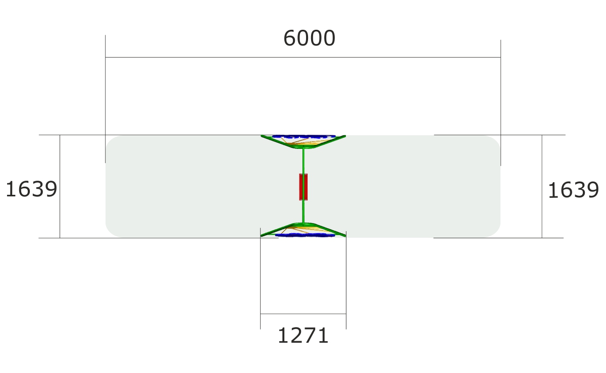 Качели детские ZION Рассвет (К008)