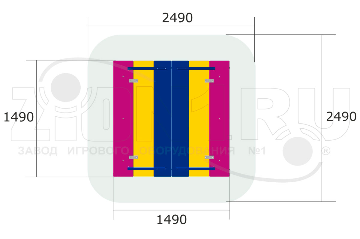 Детская песочница ZION Оптимус (П059)