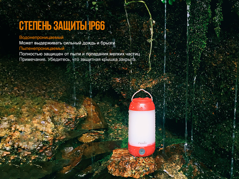 Фонарь Fenix CL26R, красный