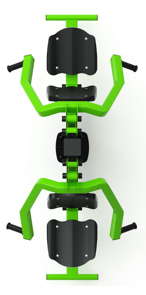 Тренажер уличный ЖИМ ОТ ГРУДИ ДВОЙНОЙ СТ 030-11