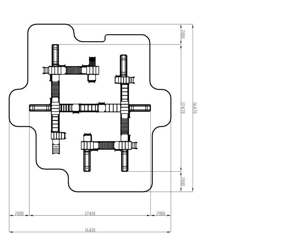 В ГОСТЯХ У СКАЗКИ детский игровой комплекс ДИК 1.05.01-31(H=900)