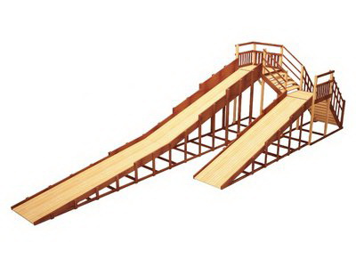 Зимняя горка ЗИМА 9 Савушка (скаты 6 и 12 м)