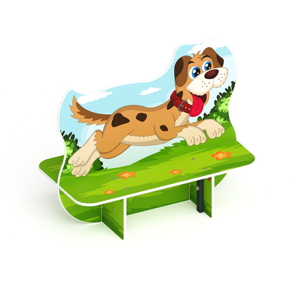 Скамейка ПЕС для детской площадки МФ 41.01.02