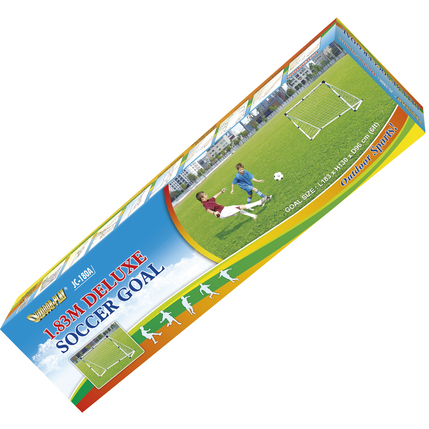 Ворота пластиковые DFC 6ft Deluxe Soccer GOAL180A