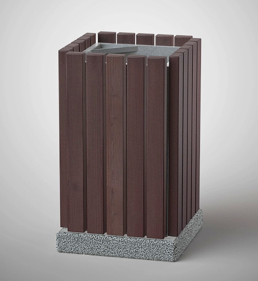 Урна с бетонным основанием У-22