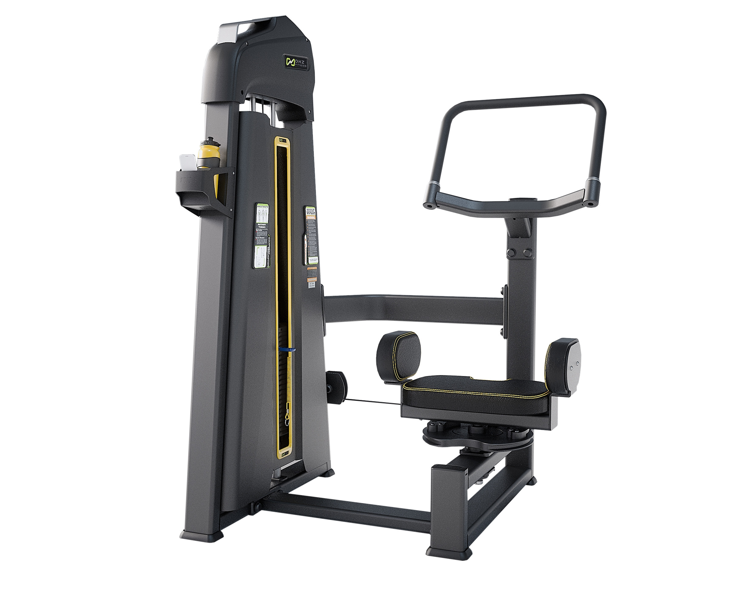 E-1018B Вращение торса. Стек 64 кг