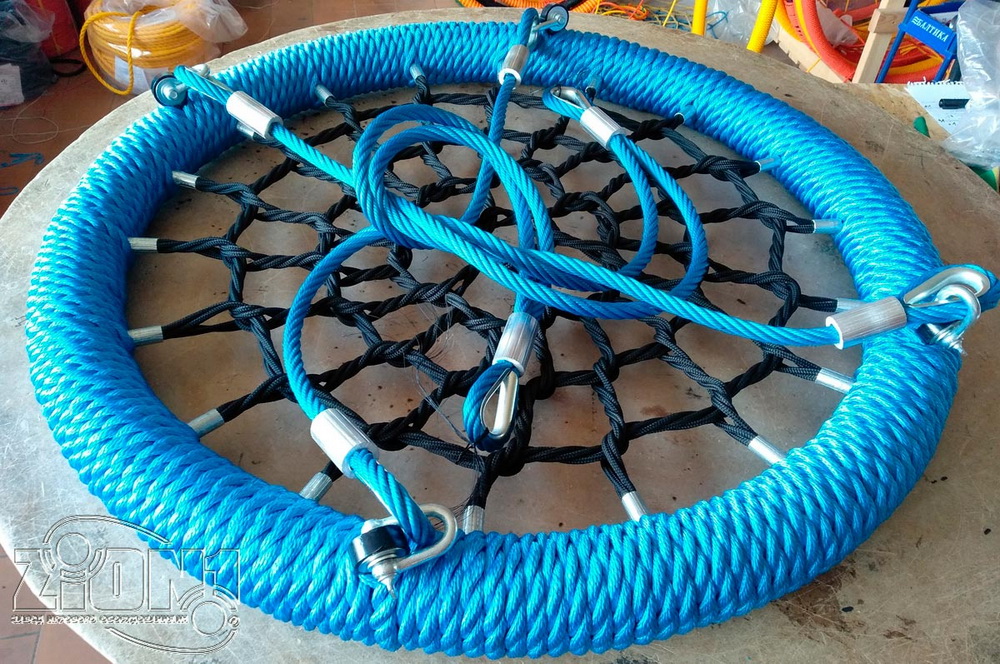 Сидение качелей-гнездо ZION Антивандальные 1000 (ТС205)