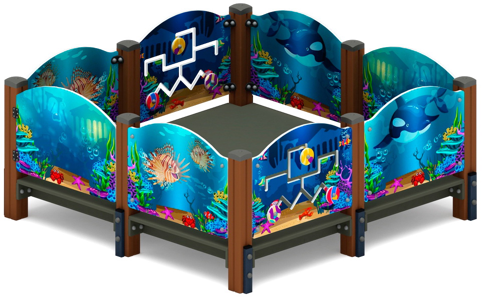 МАНЕЖ (Морской) для детской площадки МФ 21.17.01-20