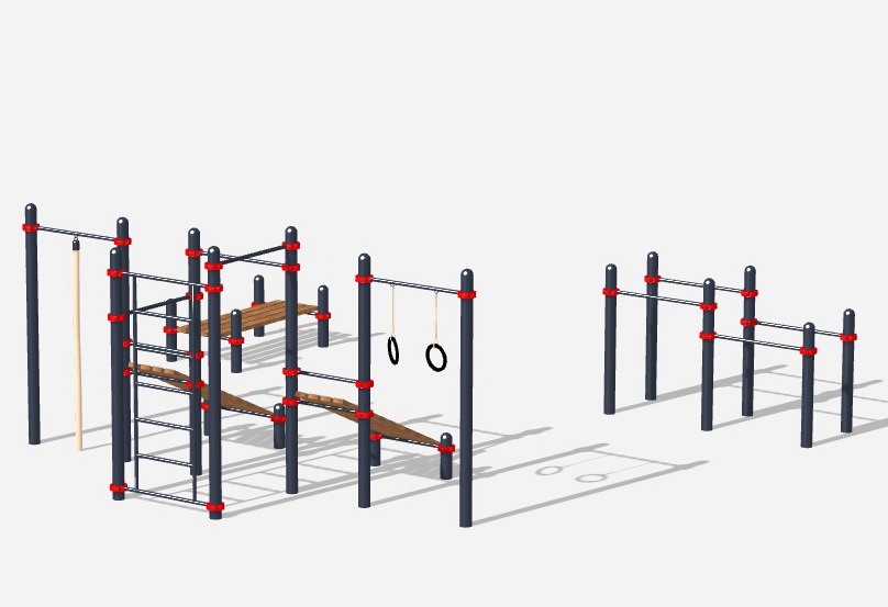 Уличный атлетический комплекс ВОРКАУТ 31 (89)