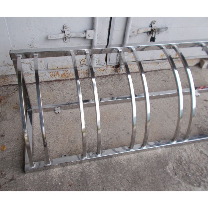 Велопарковка Air Gym Оптима из нержавеющей стали