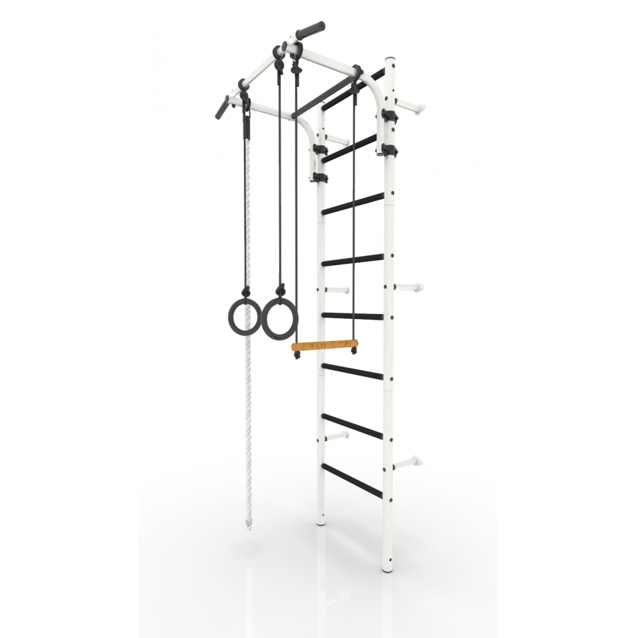 Шведская стенка Атлет-1 (бело-черный)