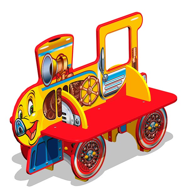 Скамейка детская ZION Паровозик У1 (СП221)