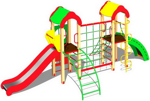 Детский игровой комплекс ZION Жираф (КД011)