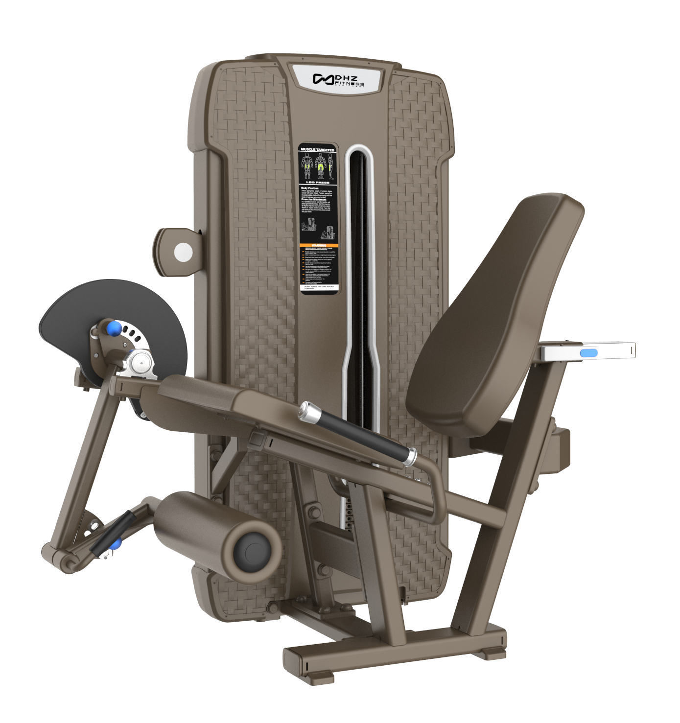 E-4002 Разгибание ног сидя. Стек 135 кг