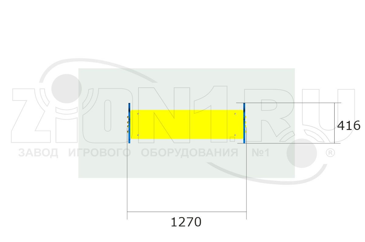 Скамейка детская ZION Кит (СП005)