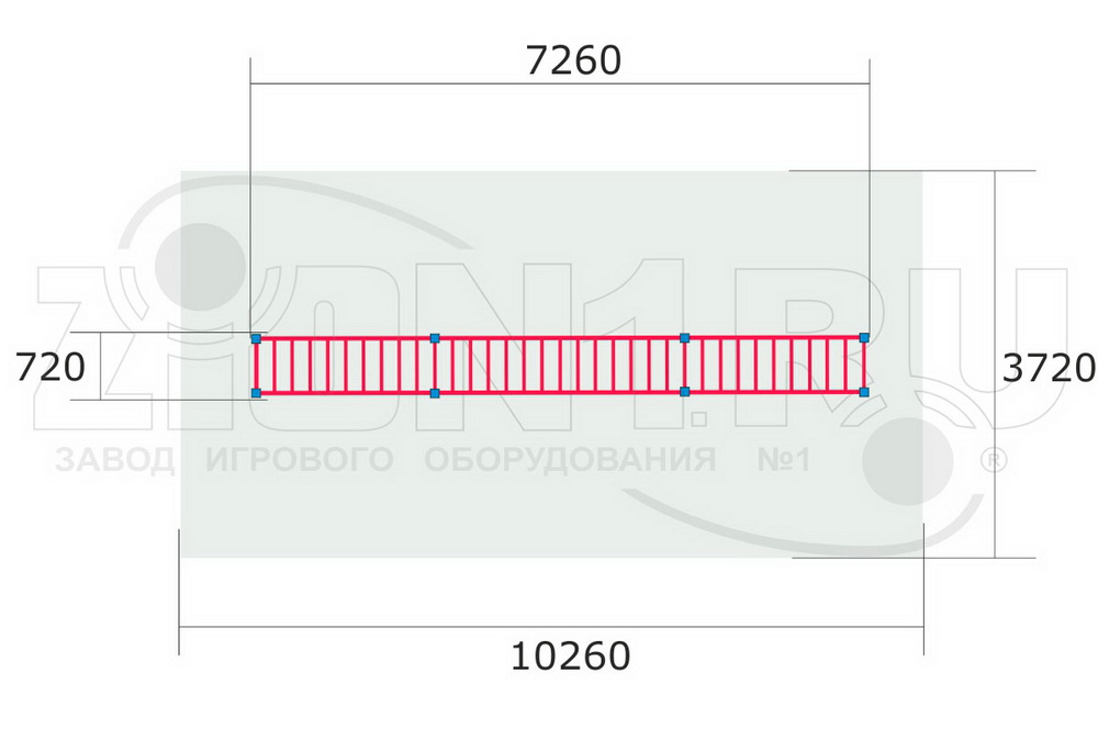 Рукоход ZION Курсант (СЭ056)