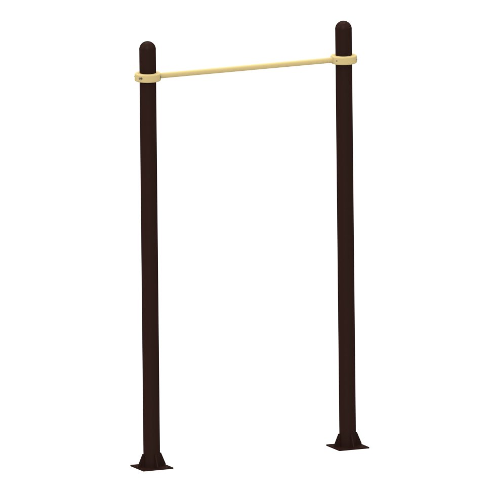 Турник уличный 2.5 х 1.2м на хомутах Air-Gym YSK16