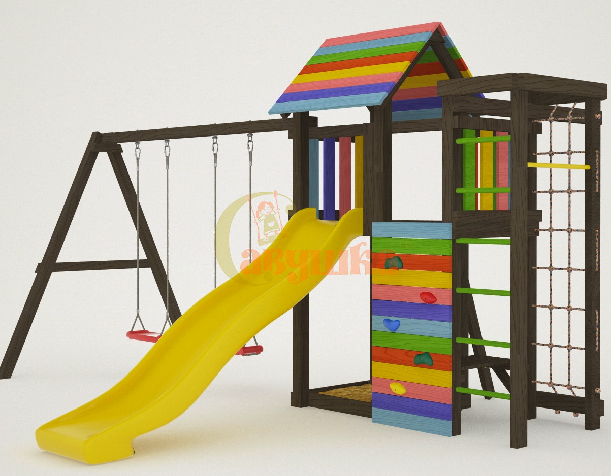Детская площадка Савушка Мастер-10 (Brown Color)