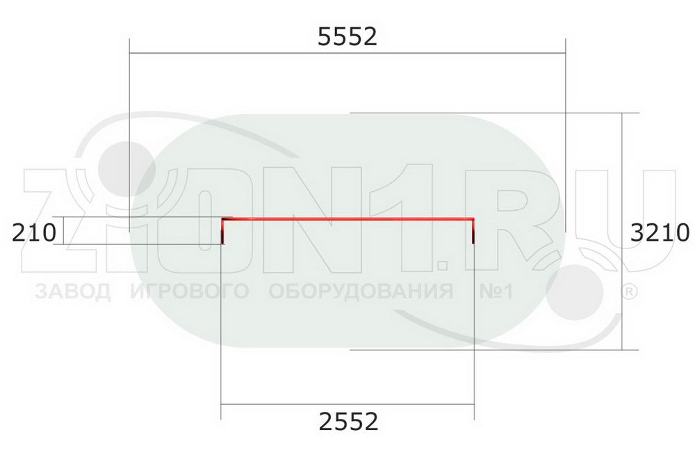Шведская стенка ZION Карлсон (СЭ087)