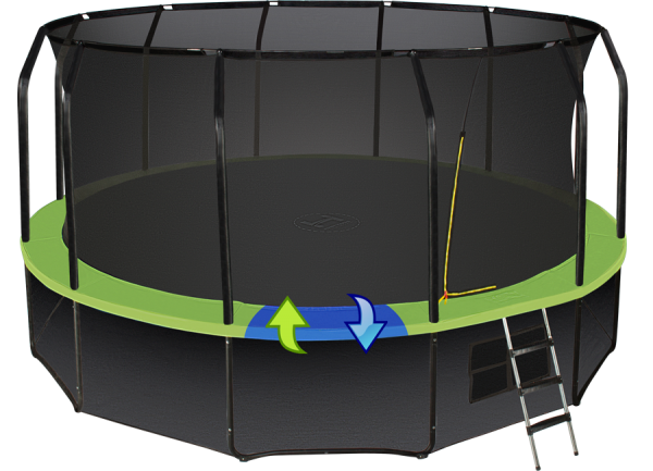 Батут Hasttings Sky Double 16ft (4,88 м)