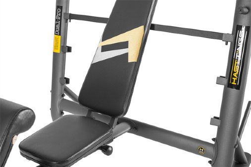 Скамья силовая со стойками HastDual Pro