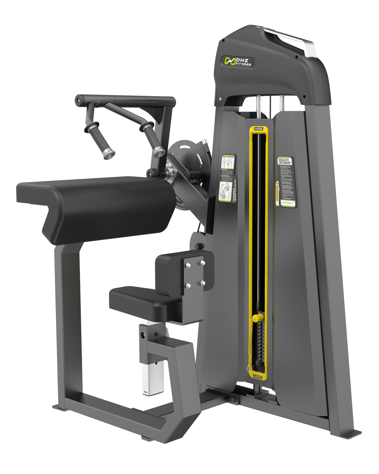 E-3027 Трицепс-машина сидя. Прямая парта. Стек 105 кг