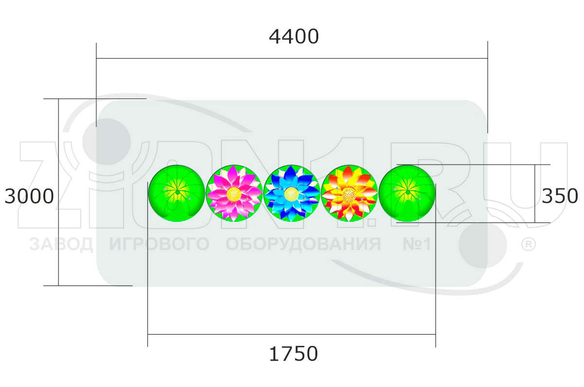 Бум детский ZION Ступени (СЭ238)