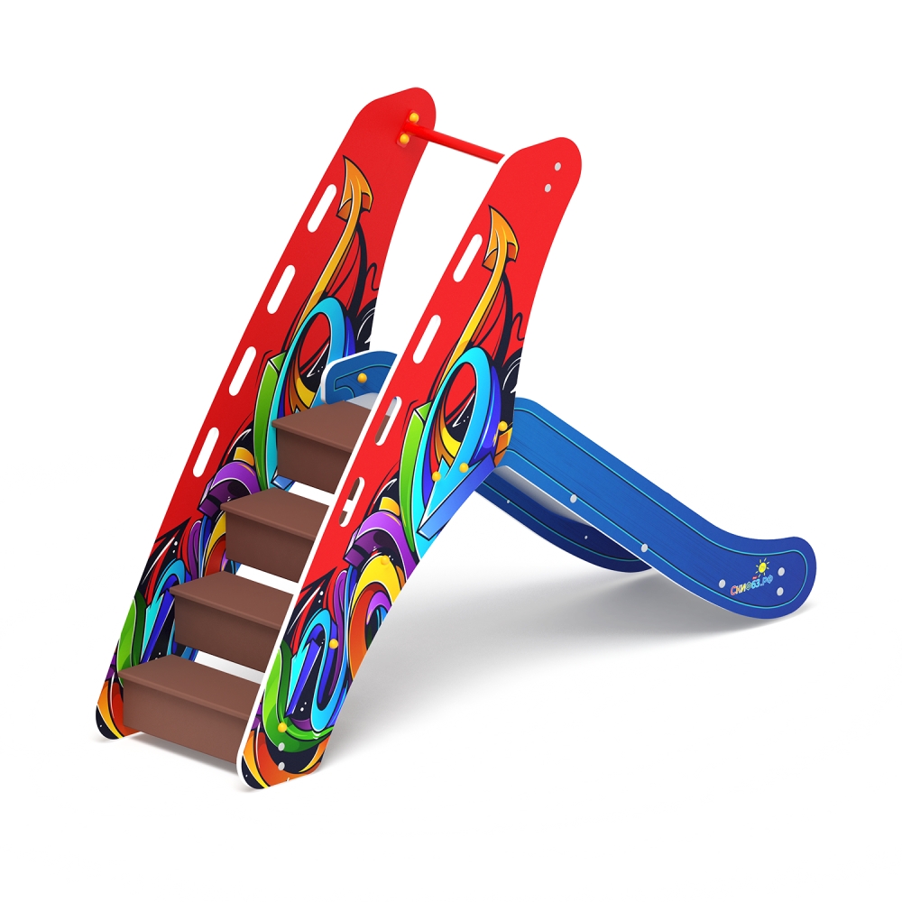 ГРАФФИТИ горка малая (H=900) ИО 41.01.06-01