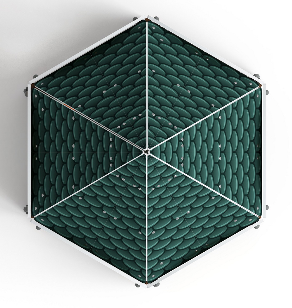 Домик КАРАНДАШ (город) для детской площадки МФ 10.26.01-02