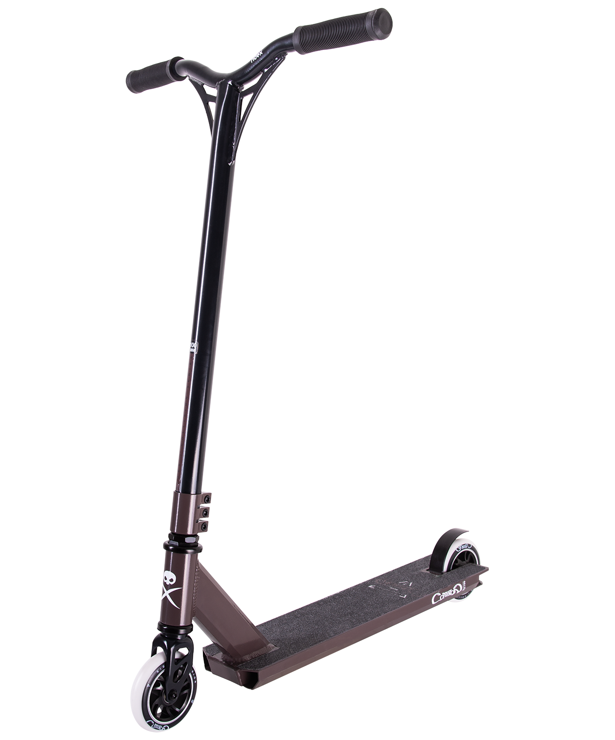 Самокат трюковый Collision brown 100 мм