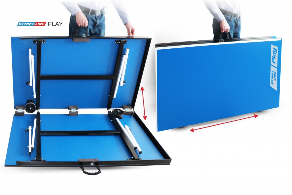 Теннисный стол START LINE Play с сеткой