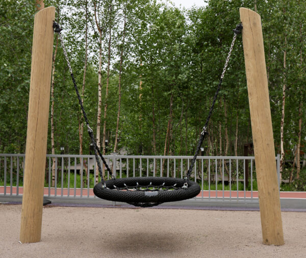 Качели для детской площадки Эко-гнездо КЧ-33.3