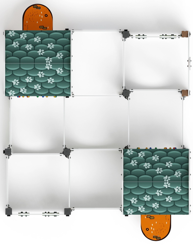 Лабиринт КУБИК 4 (Город) игровая форма МФ 20.01.04-01