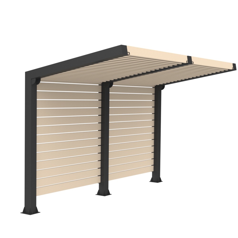 Пергола парковая Air Gym AP2, серый, орегон