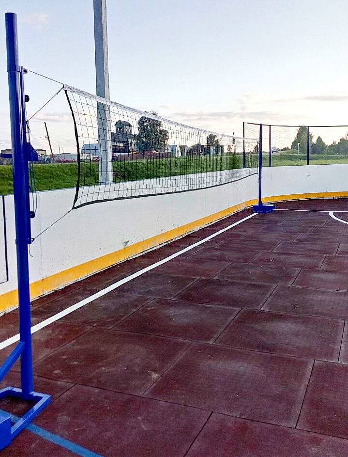 Стойки волейбольные мобильные, универсальные 03.107