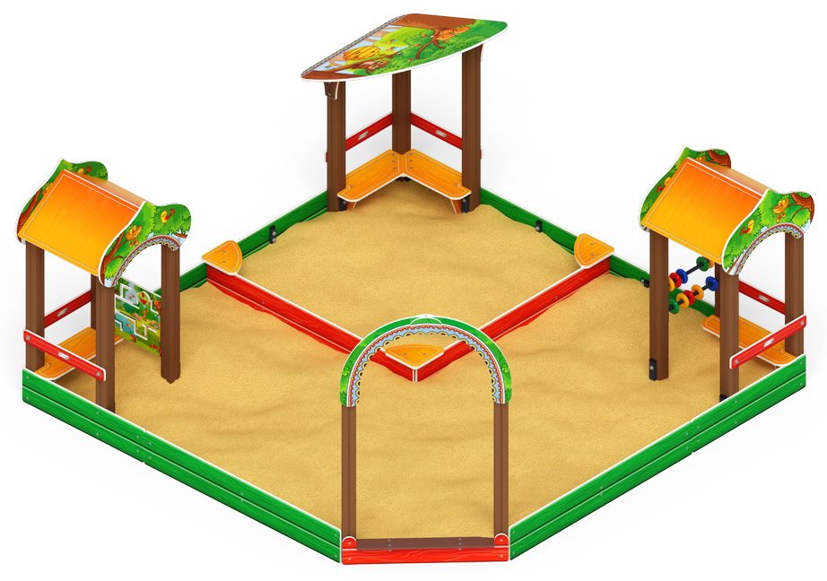 ПОЛЯНКА песочный дворик ИО 6.16.02-01