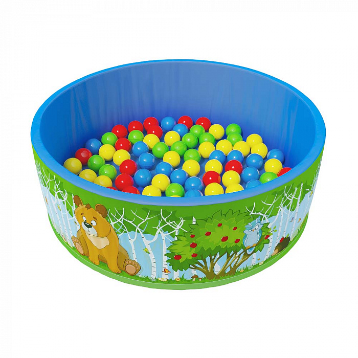 Сухой бассейн ЗВЕРЯТА Romana (ДМФ-МК-02.52.01)