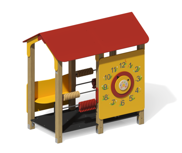 Детский игровой домик  Часики ПС-11.1