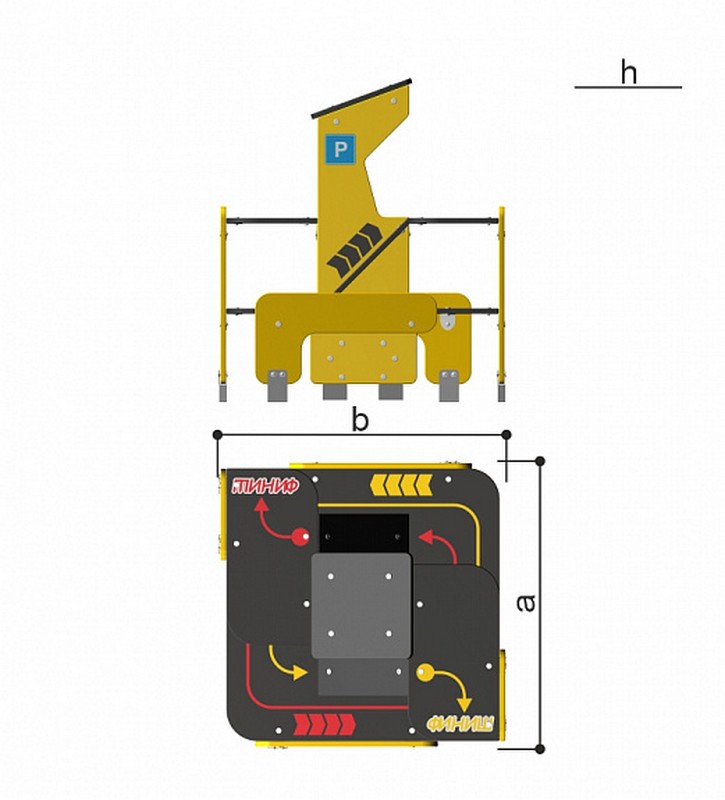 Игровой паркинг Romana 057.49.00