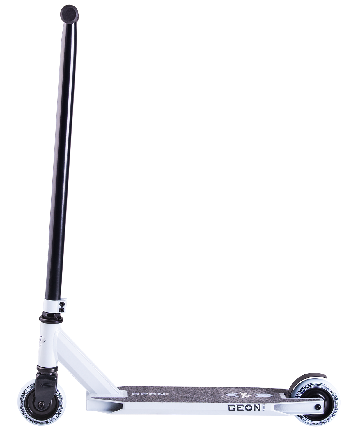 Самокат трюковый Geon white 100 мм