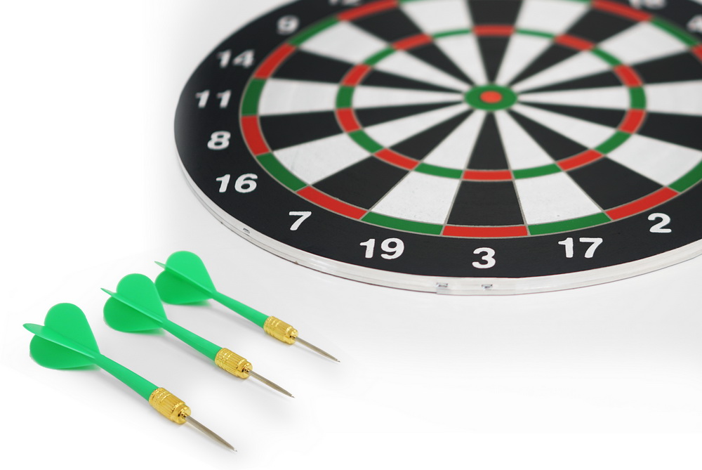 Набор для игры в дартс 37 см с дротиками