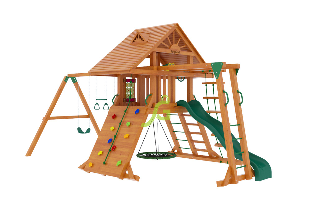 Детская площадка IgraGrad Крепость Фани с рукоходом (дерево)