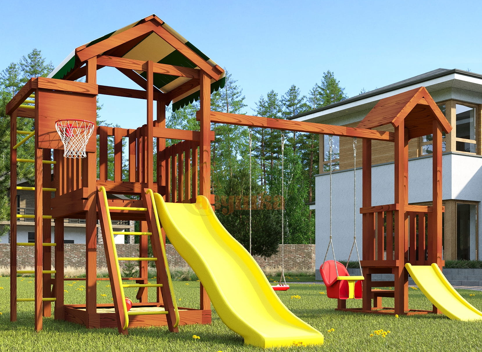 Детская площадка Савушка ХИТ 4